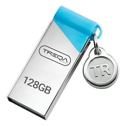Pendrive Treqa Usb 3.0 128 Gb  Plateado