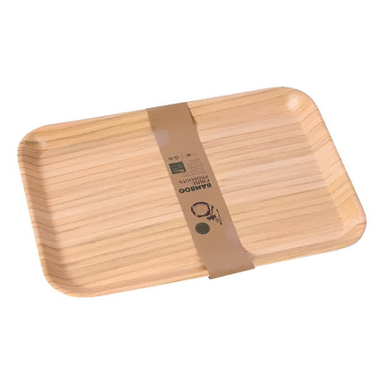Bandeja  Bamboo Rectangular 38.5x26.7cm Mediana  Madera
