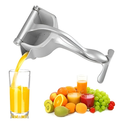Exprimidor Prensa Manual De Fruta Hierro Juguera Gris