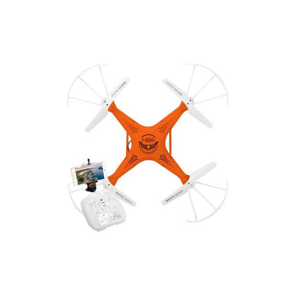 Drone Control Remoto Batería 650 Mah  Luces Ledd6 Blanco