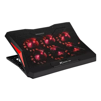 Bandeja Cooler Gamer Xtrike Me Fn-811 6 Ven Negro Negro Rojo