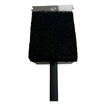 Cepillo Parrilla  Triangulo  C/ Esponja Negro