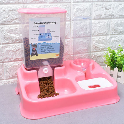 Dispensador De Alimento Y Agua Para Mascotas Nuevo  Varios