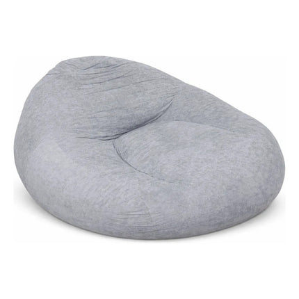 Puf De Espuma Comprimida 110x120x55cm. Gris Gris