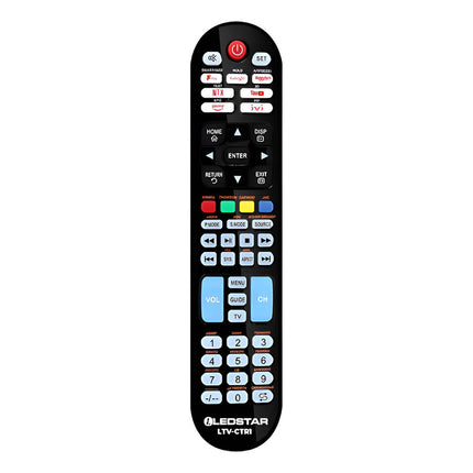 Control Remoto Universal Tv Ledstar Ltv-ctr1 Negro