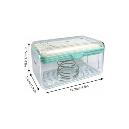 Jabonera 2 En 1 Para Baño Y Lavar Ropa Gris