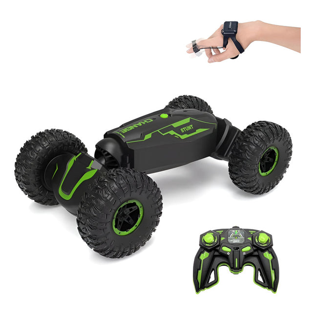 Auto C/control Remoto Stunt Climbing Verde Verde Stunt