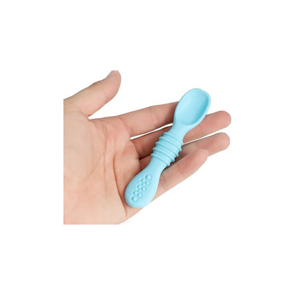 Cucharas De Bebé En Silicona 2 Unidades