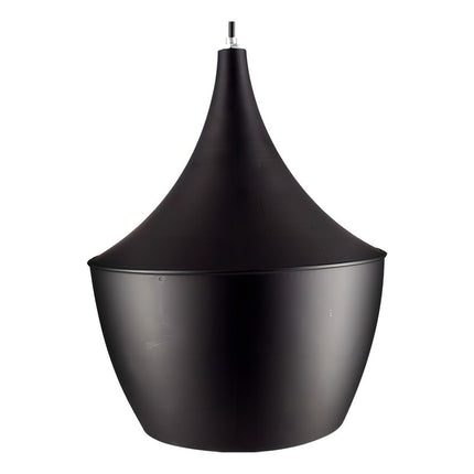 Lampara De Colgar Tipo Copa Negro Mate Lh-2311
