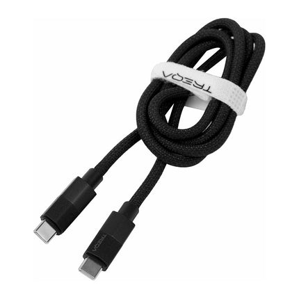 Cable Trenzado Treqa De Carga Celular 1 M Ca-8975 Tipo C V