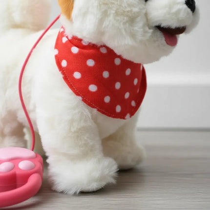 Perro De Peluche Interactivo 25x26cm. Ty364966 Blanco
