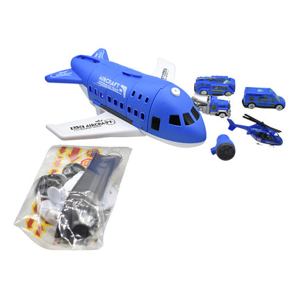 Avión Con Accesorios En Caja 27x10cm