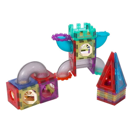 Juego De Construccion Con Imanes Para Niños 36 Piezas 36 Zow