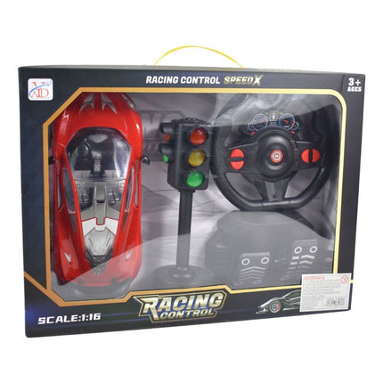 Auto A Control Remoto Con Pedalera Y Semáforo.ty363088a Rojo Ty363088a