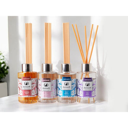 Difusor Iluminarte 125 Ml Con Baritas De Bamboo