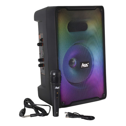 Parlante Portable Aek 8 S-10819 Negro