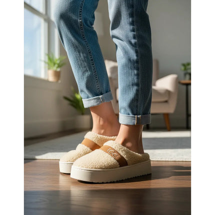Pantuflas Sherpa Beige  Cgs00795/6/7 Beige Sherpa 41