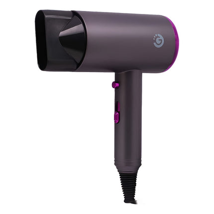 Secador De Pelo Portatil Goldtech Gris Gris