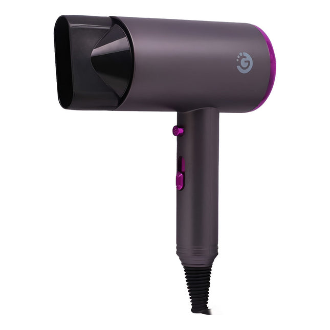 Secador De Pelo Portatil Goldtech Gris Gris