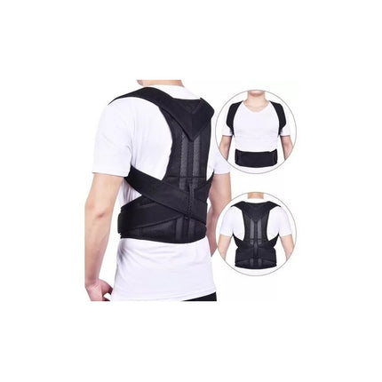 Faja Corrector De Postura Y Lumbar Ortopedica Trabajo Vs.tam Único Ajustable