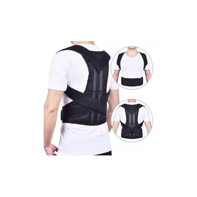 Faja Corrector De Postura Y Lumbar Ortopedica Trabajo Vs.tam