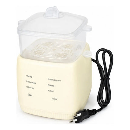 Hervidor Cocedor De Huevos Al Vapor 220v Egg Cooker Beige 1