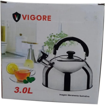 Caldera Acero Inox Vigore 3 Litros