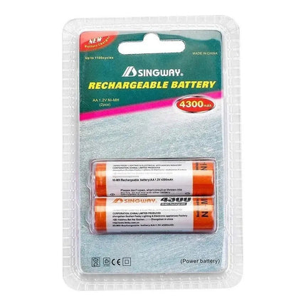 Pilas Aa Recargables Blister X2  4300