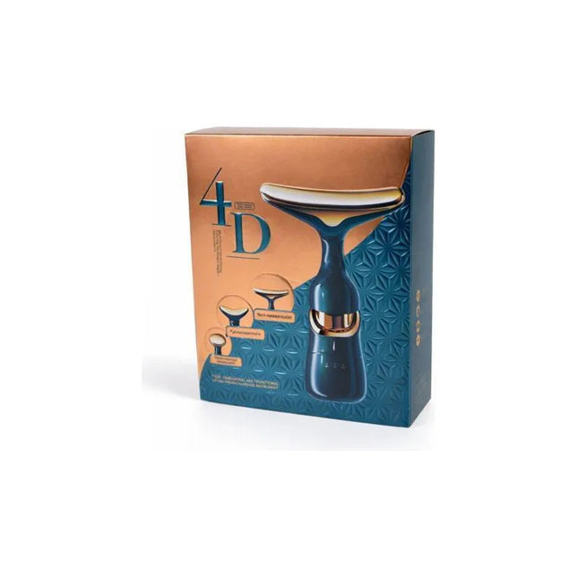Masajeador Facial 4d Estimula La Microcirculación Verde