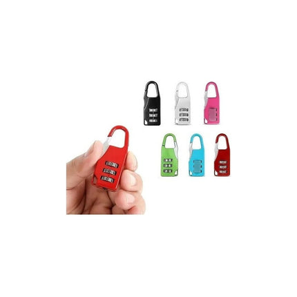 Candado Pequeño Con Combinacion Mochila Valijas Lockers Caja Varios
