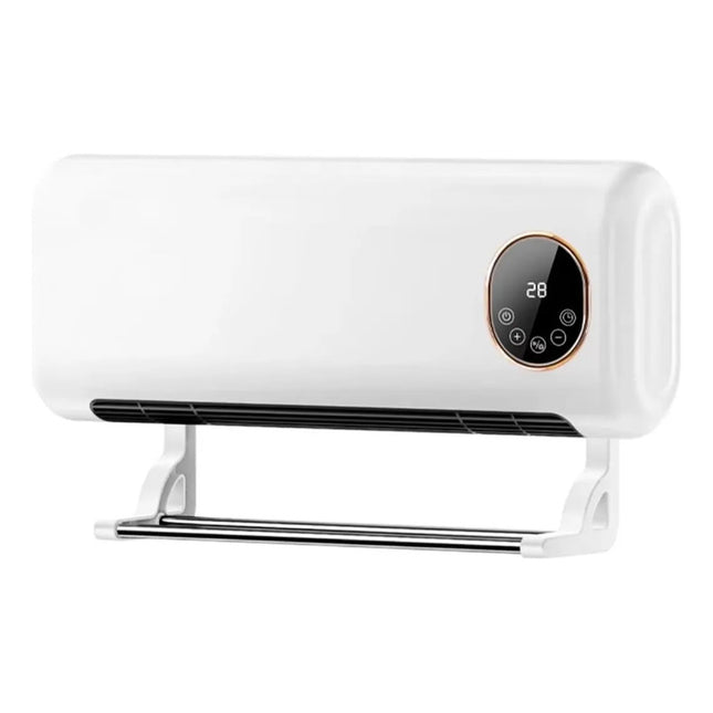 Calefactor De Pared Con Display  Para Secar Ropa 2000w Blanco