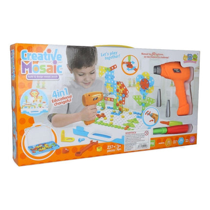 Juego Didáctico Mosaico 4 En 1 237 Piezas V