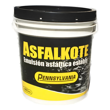 Impermeabilizante P/exteriores Asfalkote Pennsylvania 4 Kg Negro