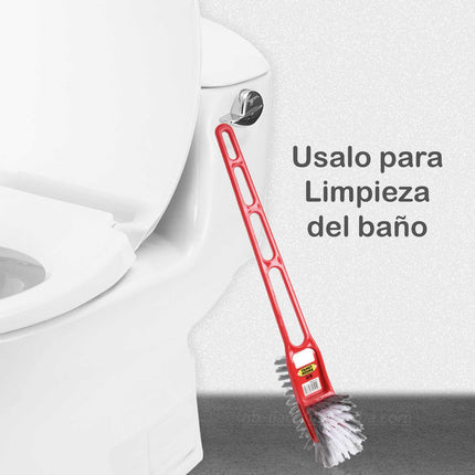 Cepillo Para Baño D130087 Rojo