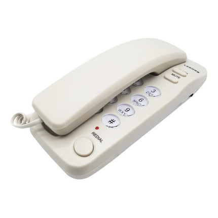 Telefono Leboss Zapatilla Funciones: Redial / Flash / Pause Negro/blanco