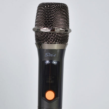 Parlante Bluetooth Karaoke Con Micrófonos Y Luces 12000mah. Negro