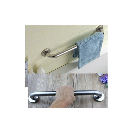 Pasamanos Para Baño  Barrote Metálico 30 Cm Cromado