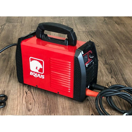 Soldadora Inverter Equus Igbt 2 En 1 Mma-tig Lift + Mascara Rojo