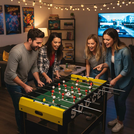 Futbolito De Mesa 117x61x82cm Sp38967 Negro