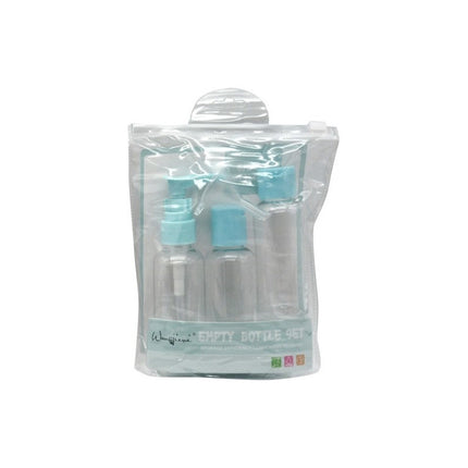Frasco Para Viaje X3 En Sobre De Pvc