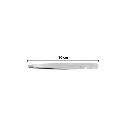 Pinza De Cejas Con Peine De Metal V