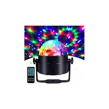 Lampara  Bola De Luces Con Control Led Rgb Audioritmica