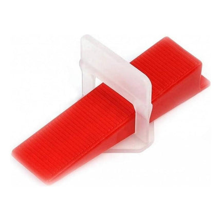 Cuñas Niveladoras Equus 100 Unidades Rojo