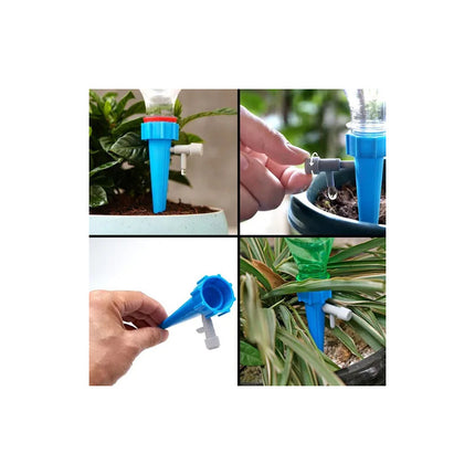 Autoriego Estaca Macetas Goteo Plantas Botellas X 10 Unidad