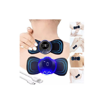 Mini Masajeador Recargable Estimulador  Azul