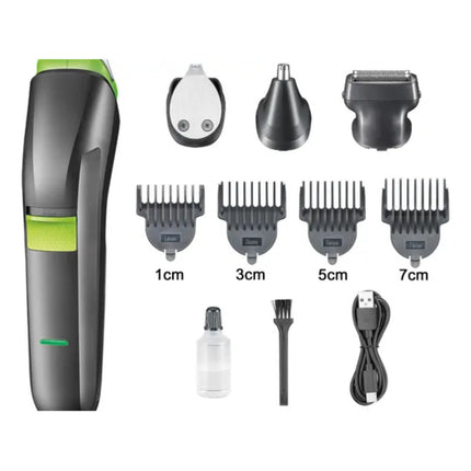 Máquina Cortapelo Inálambrica Htc Kit 4 En 1 At-1211 X