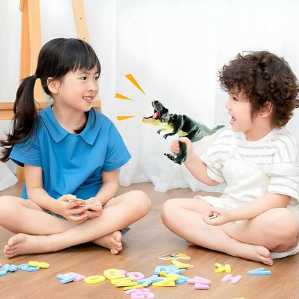 Dinosaurio Jurasico Pistola Con Movimiento Verde