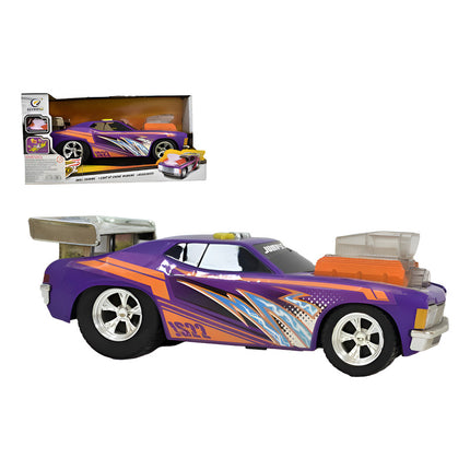 Auto Con Sonido Y Luces 30 X 15.5 Cm X