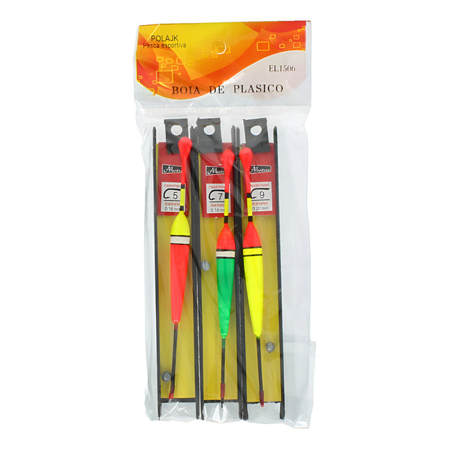 Boya De Pesca X 3 Unidades 11.5cm V