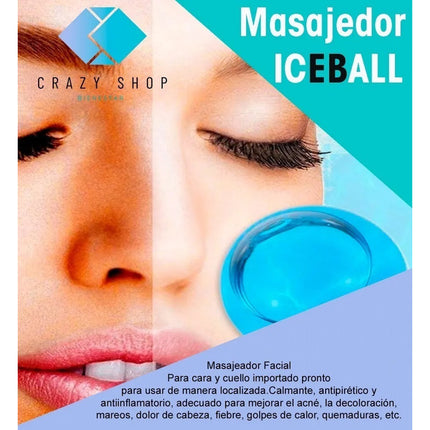 Masajeador Facial Calmante Sinusal Antipirético Cara Cuello T